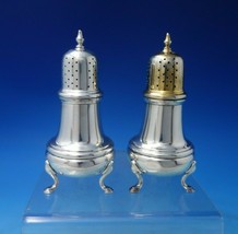 King William by Tiffany and Co Sterling Silver Salt Pepper Shaker Set 2pc #6280 - £382.48 GBP