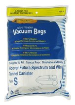 Type S Hoover Vacuum Cleaner Replacement Bag (9 Pack) - $321.44 MXN