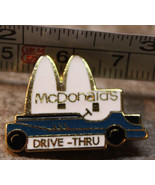 McDonalds Drive-Thru Roadster Car Vancouver Canada Employee Pinback Pin ... - £13.43 GBP