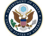 Dept Department of State Sticker Decal R7387 - $1.95+