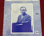 Earl Grant Autographed The End of a Rainbow Sheet Music Jacobson Krondes... - $29.65
