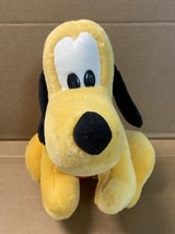 Disney Store Pluto Plush Exclusive Stuffed Dog Sitting 10.5 inches high ... - £6.97 GBP