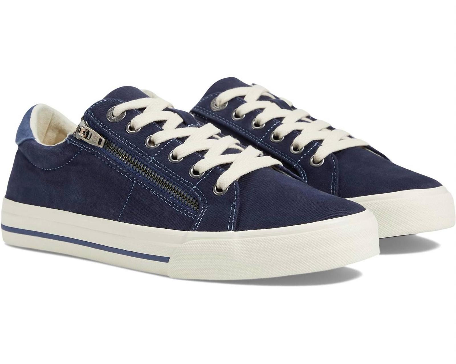 Taos Women&#39;s Z Soul Sneaker - Wide Width Navy/indigo - $69.00