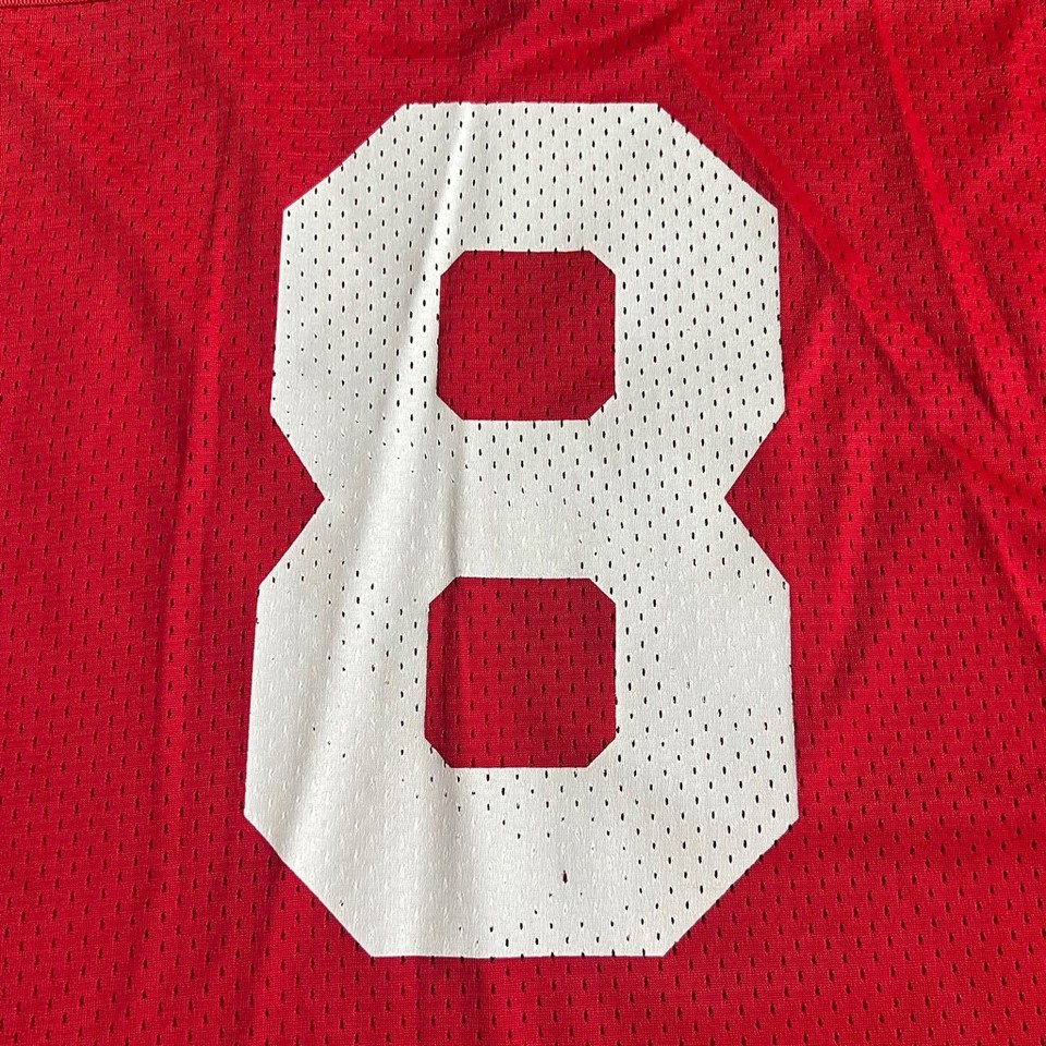 Vintage San Francisco 49ers Steve Young #8 NFL Football Jersey Sz 48 Champion Item image 5