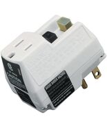 Woods 14650006-6 Shockshield White GFCI Plug with Surge Protection, Pref... - $51.10 CAD
