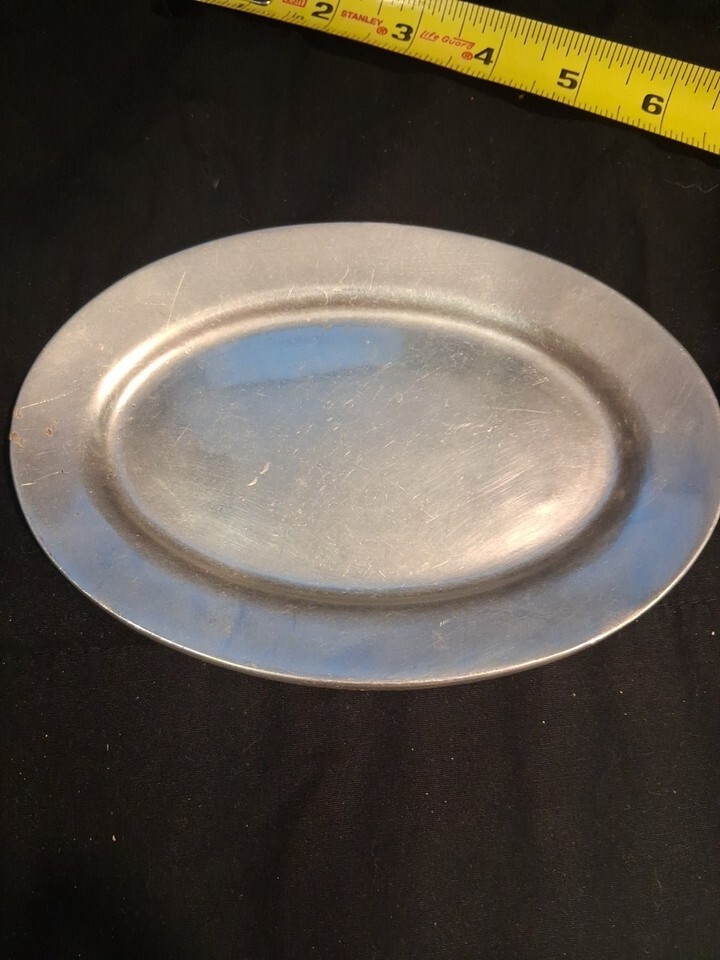 Wilton Columbia Pewter Oval Serving little dish made in Columbia PA, USA Item image 2