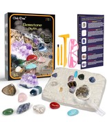 Gemstones Dig Kit, Stem Educational Toys Science Kit, Excavate 12 Real G... - £34.32 GBP