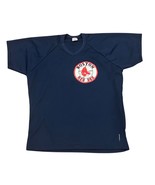 Vintage 1980&#39;s Rawlings Boston Red Sox Logo V-Neck Single Stitch Shirt M... - €29,93 EUR
