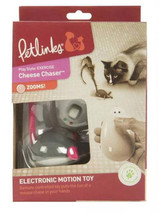 Petlinks Cheese Chaser Remote Controlled Mouse Cat Toy Multi-Color 1ea/One Size - £35.56 GBP