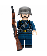 WWII German Navy Artillery Sailor Custom 1pc Minifigure - $3.99
