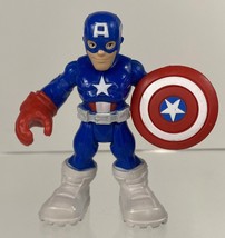 Playskool Marvel Super Heroes Action Figure - Avengers Captain America (B) - £3.92 GBP