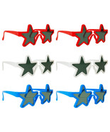 Way To Celebrate Patriotic Multi-Color Star Sunglasses, 6 Count - $16.65 CAD