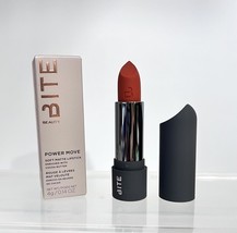 BITE Beauty Power Move Creamy Matte  Lipstick HARISSA New In Box - $22.77