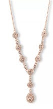 Givenchy 16″ Crystal Y-Neck Necklace - £27.97 GBP