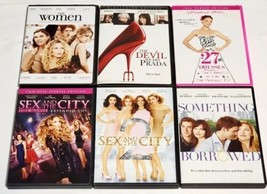 The Women, Sex And The City 1 &amp; 2, 27 Dresses, Something Borrowed &amp;... DVD Lot  - £11.69 GBP