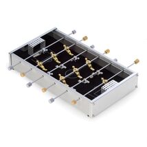 Bey-Berk Desk Top Aluminum Foosball Game Set Silver - $49.95