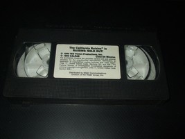 The California Raisins 2 - Raisins: Sold Out (VHS, 1990) - Tape Only!!! - £7.17 GBP
