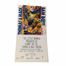 The Little Mermaid Disney On Ice 1999 ticket stub Vegas - £18.64 GBP