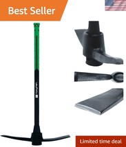 Ergonomic Pick and Adze Hoe for Gardening - Durable Forged Steel Constru... - $1,466.34 MXN
