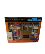 Black And Decker Junior Tool Belt Set 11 Pieces Tools &amp; Accessories New ... - £10.28 GBP