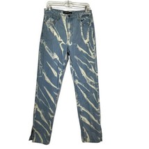 Lioness x Princess Polly Alabama Tie Dye Denim high waist Jeans Size M 3... - $24.74