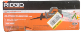 USED - RIDGID R8648B 18v Subcompact Brushless Reciprocating Saw (TOOL ON... - $62.04