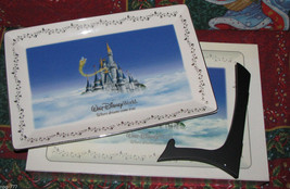 Walt Disney World Park Exclusive Cinderella Castle/Tinkerbell Plate Large 15x11&quot; - £51.83 GBP