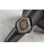Womens Vintage Estate Sterling Silver Art Deco Style Ring 7.3g E7908 - €43,01 EUR