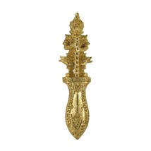 Thao Wessuwan Gold Knife Thai Amulet Spirits Ghost Protection Block Blac... - $13.99