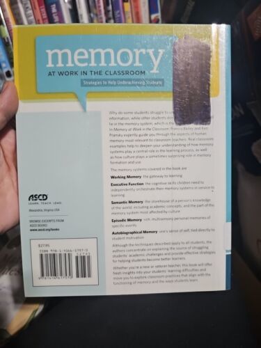 Memory at Work in the Classroom : Strategies to Help Underachieving Students by Item image 2