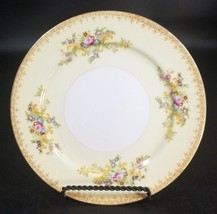 Set of 11 Vintage TRANSOR WARE Yellow Blue Pink Floral Spray Bread Plate... - $89.09