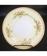 Set of 11 Vintage TRANSOR WARE Yellow Blue Pink Floral Spray Bread Plate... - £69.76 GBP