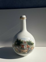 vintage  Rare Old Chinese Porcelain Bottle with Landscape - $48.51