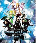 Sword Art Online Season 1-3 Complete Series Anime DVD [English Dub] [Fre... - $46.99