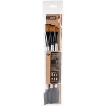 Finnabair Art Basics Double-Ended Brush Set 3 Per Pkg Texture #1 - $853.89 MXN