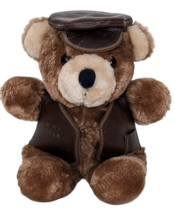 Telemarks Specialty Stuffed Toys I Love Honda Teddy Bear Leather Vest An... - $19.85