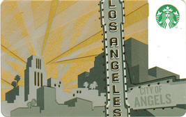 Starbucks 2014 City of Angels Los Angeles Collectible Gift Card New No Value - £3.90 GBP