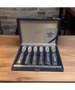 Vintage 1981 South African Wildflower Silver Plated Spoon Collection Guild GUC