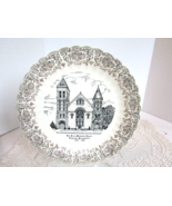 FIRST METHODIST CHURCH TOWANDA PA 1896-1960 RELIGIOUS COLLECTOR PLATE 9.75&quot; - $181.40 MXN