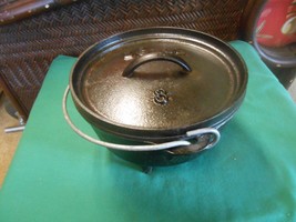 Great Lodge Cast Iron No.8 Dutch Oven With Handle - £43.98 GBP
