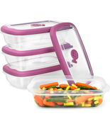 Tribello Freezer To Microwave 8-Piece Leak-Proof Meal Prep Containers Re... - $562.90 MXN