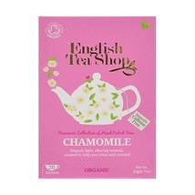 English Tea Shop -Chamomile - Pack of 20 Tea Bag Sachets (Pack of 1)  - $17.00