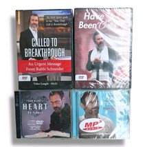 Lot of 4 Rabbi K.A. Schneider CDs and DVDs Jewish Christian Jesus NEW SEALED  - £14.98 GBP