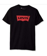 Levi&#39;s Men&#39;s Logo Classic Tee Shirt Navy Blue - £13.25 GBP