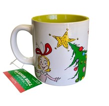 NWT How The Grinch Stole Christmas Large Coffee Mug Cindy Lou Who Whovil... - $222.50 MXN