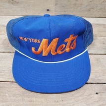 VTG 1986 New York Mets Snapback Baseball Hat Cap *VERY RARE* - $118.75
