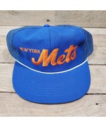 VTG 1986 New York Mets Snapback Baseball Hat Cap *VERY RARE* - £93.37 GBP