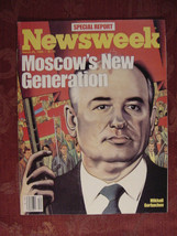 NEWSWEEK Magazine March 25 1985 USSR Moscow Mikhail Gorbachev Lebanon Radio - £6.94 GBP