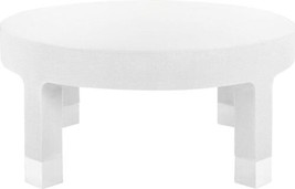 Coffee Table Cocktail BUNGALOW 5 DAKOTA Modern Contemporary Round Pull - £1,455.00 GBP