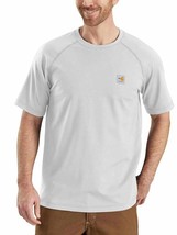 Carhartt men&#39;s force cotton short sleeve t-shirt in Light Grey - $69.00